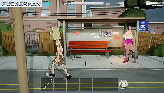 Tam oyun - sikici adam, sokak