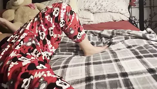 Rus genç sürtük oynama ile kendini