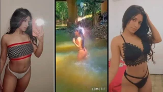 MARIA EDUARDA RABETAO MOSTRANDO COMO SE TORNOU PIRANHA