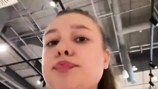 Incredible fucking in the public mall