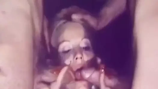 Genç seka becerdin tarafından 2 büyük yaraklı dudes (1970'ler bağbozumu)