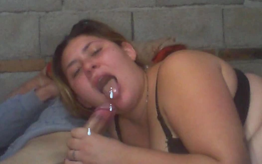 Yüz sikişi ve boşalma