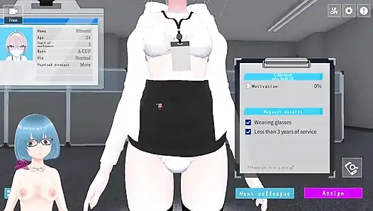 Cinsel yardım departmanını yönetmeye başlayalım! Demo Oyun 2