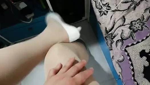 külotlu çorap sağladım 5