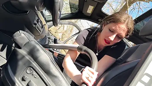 Açık havada araba vakum deri koltuklar