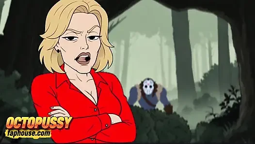 Jason evli orta yaşlı seksi kadın Skyler'ı sikiyor. Cartoon Parody