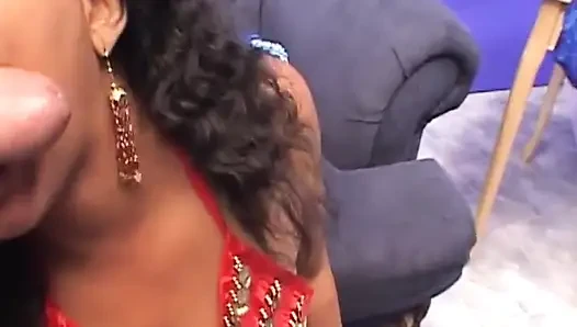 Big natural boobs Asian hairy pussy fucking