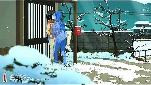 Hentai oyunu - ateşli bir hatunla açık havada seks - tam cg koleksiyonu