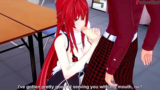 Rias gremory hizmetçi cosplay seks - dxd ntr çılgınlığı serisi