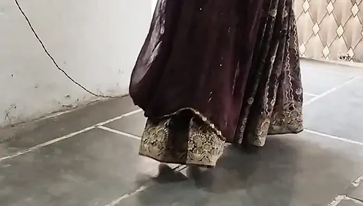 Karı koca ilk video seks, Rajasthani çift tam zevk