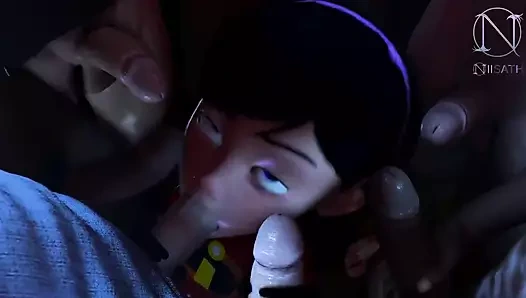 Niisath ateşli 3 boyutlu seks hentai derlemesi -73