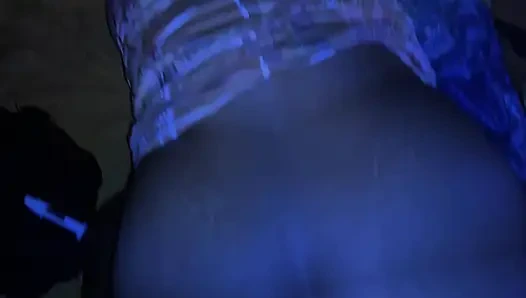 Partiden sonra evli iri güzel kadının götü