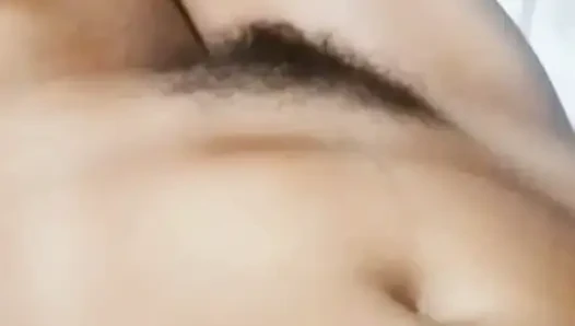 Romantic Indian girl in bed at night