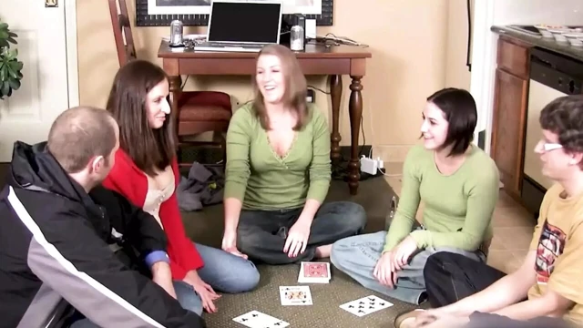 Ashley, Paris, Addie, Simon, and Alan Play Until Nude