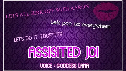 Yardımlı mastürbasyon Aaron ve pop jizz ile her yere boşalmasına izin veriyor 31 talimatı