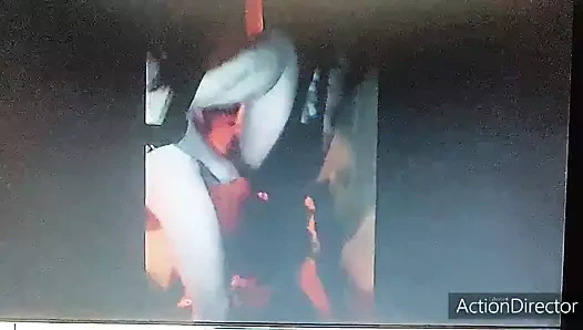 Kısa klips becerdin üzerinde bir seks salıncak