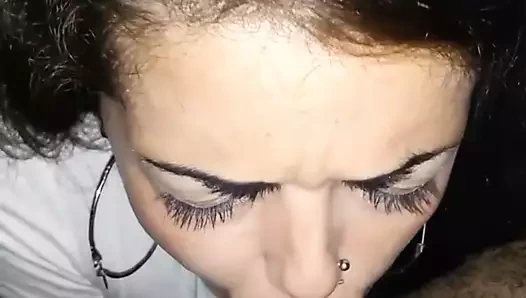 Oral seks sonra bir uzun zor gün