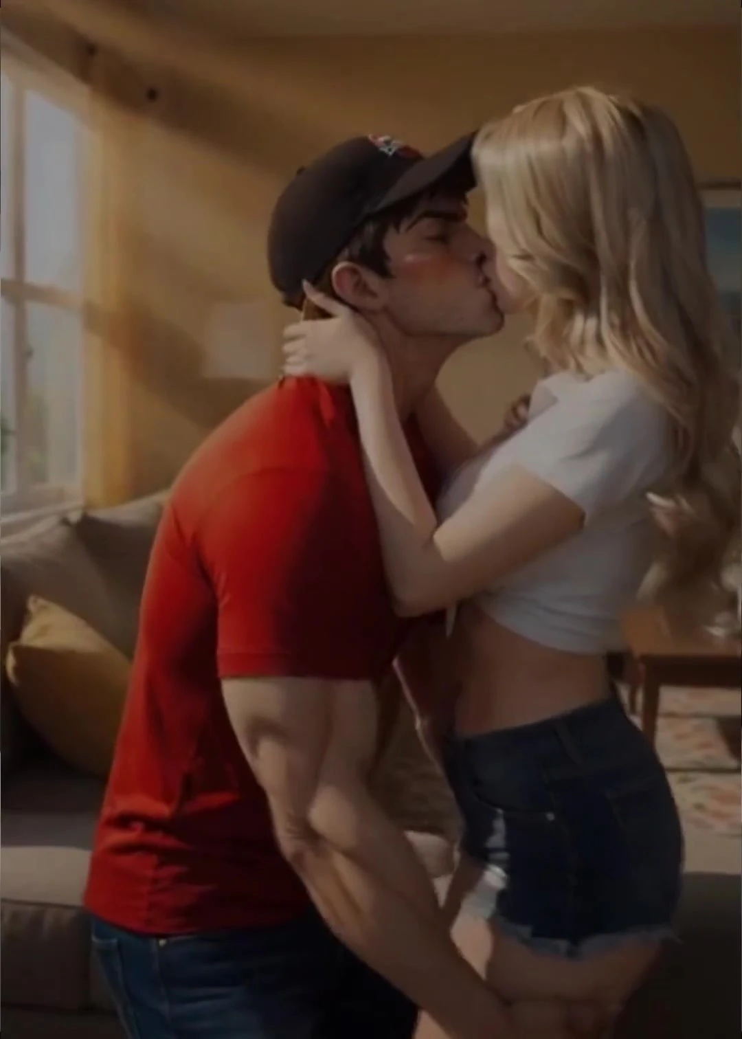 Hot Pizza: Naughty Woman Orders Delivery and Ends Up Riding the Pizza Delivery Guy!