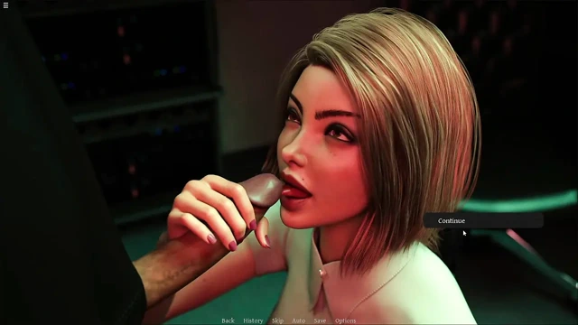 Azgın kız ofis meslektaşına büyük yarak emiyor ve gırtlağına kadar sakso çekiyor