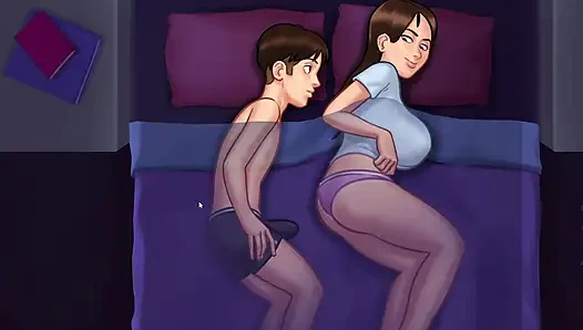 Oda arkadaşları yatakta büyük yarakla sikişiyor sansürsüz