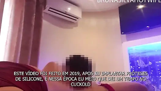 Evli Brezilyalı kadın kocası tarafından teşhir ediliyor - brunasilvahot