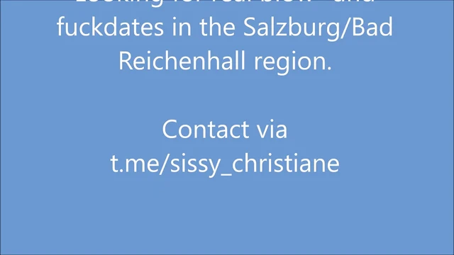 Trans sissy christiane'ın sunumu