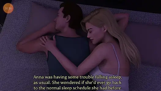 Mükemmel bir evlilik #8 Chris ve Anne yataktayken sohbet edin.