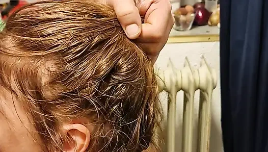 Azgın sürtük tüm deliklere istiyor