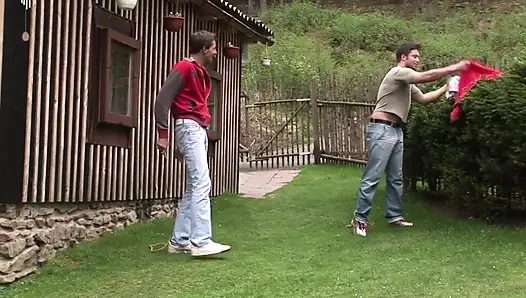 Eşcinsel derin anal seks