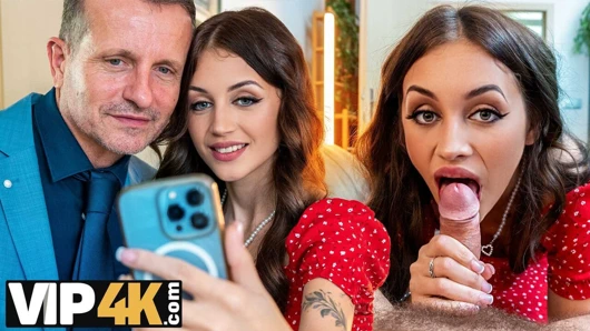 VIP4k. Çek sürtük kız arkadaş eski bir porno yıldızla sikişiyor