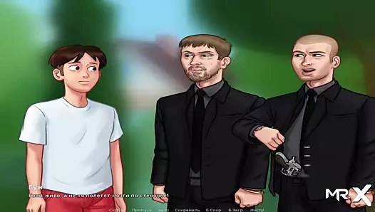 Summertimesaga - pijamalı bir kıza sarılırken kalktı e1 #