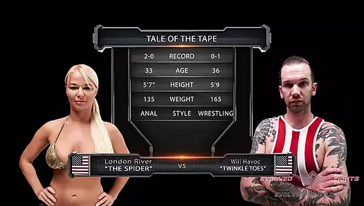 London River ve Will Havoc - Will onu minderde ve soyunma odasında sikiyor