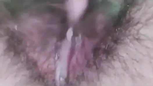Mastürbasyon + kremsi amcık