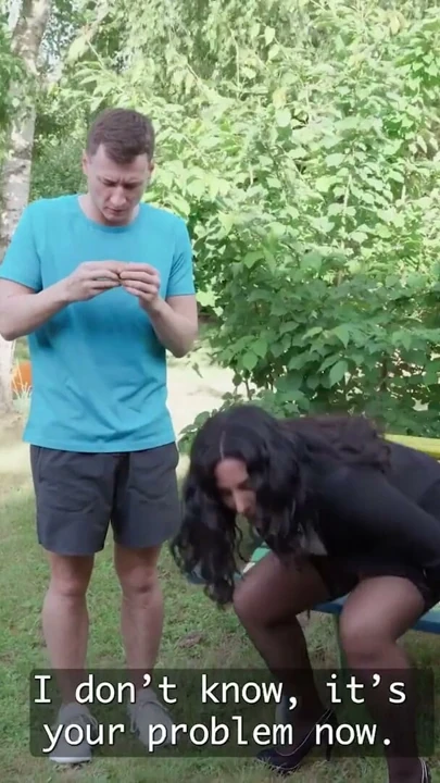 VIP4K. Mommy Pleasures Herself with a Vibrator in the Backyard | Clip 2