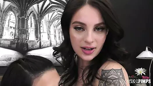 Büyük memeli amcık yalayan lezbiyen hatunlar maddy may ve latin kylie rocket canlı şov