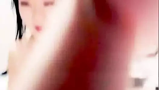 Klasik Çinli kamera kızı tutu - canlı seks şovu