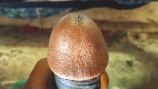 Indian boy playing with cock.