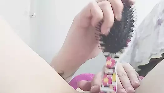 hottie yapıştırma fırça içinde KEDİ