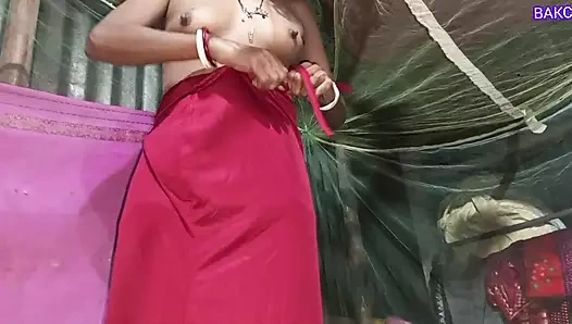 Desi Aunty Ne Khud Bulakar Lal Peticot Mein Jamkar Chut Chudai Karvai