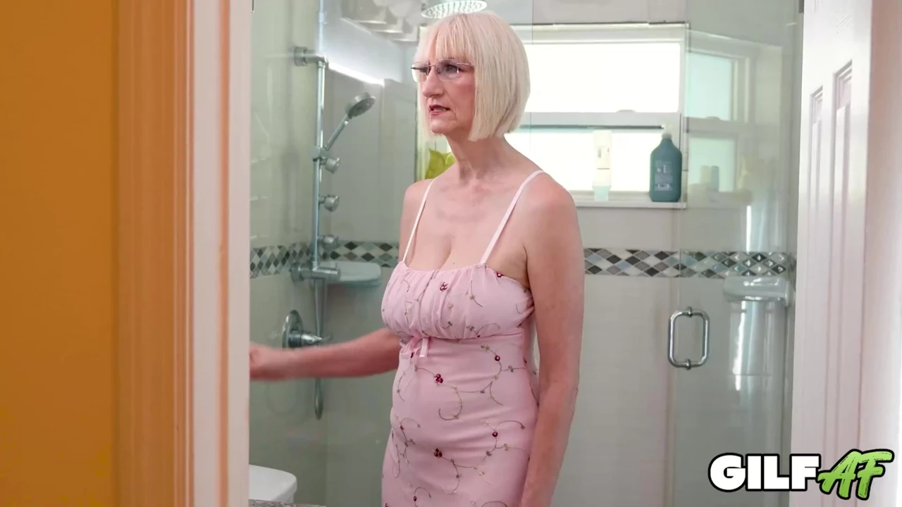 GilfAf- Granny Morgan Shipley Cures Headache with Stepgrandson’s Big Dick