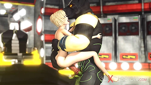 Bilim kurgu piramidi. anubis seksi bir kadın sert sikikleri