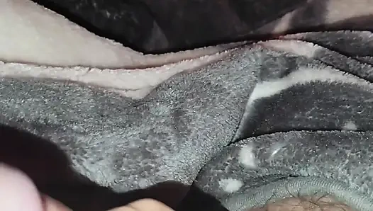 I turned him on in public and finished him at home. A wild and dominant jerk off and big cumshot!