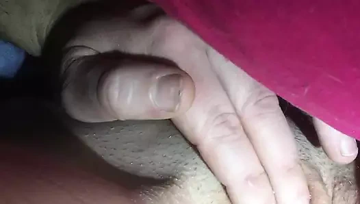 Benim kedi ile biraz oynuyor