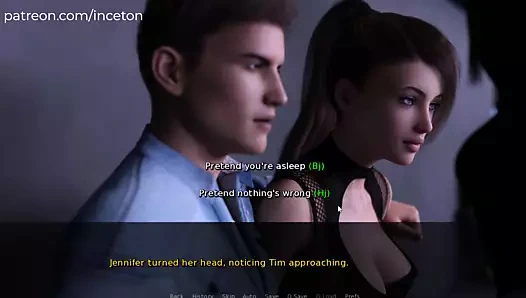 Jennifer'ın içinde - toplum içinde seks yaptık ve biri bizi gördü