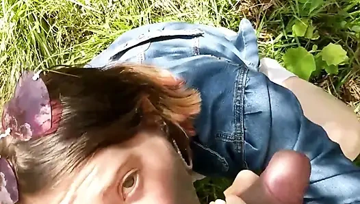 Üvey kız kardeşimle piknik olacaksa, açık havada emmeyi seviyor bölüm 2