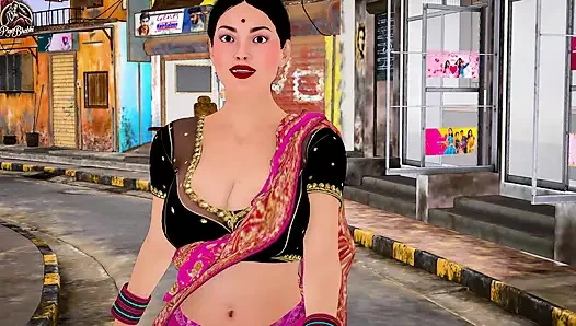 Büyük memeli orta yaşlı seksi kadın altın avcısı lüks malikanede zengin yaşlı adamla sikişiyor