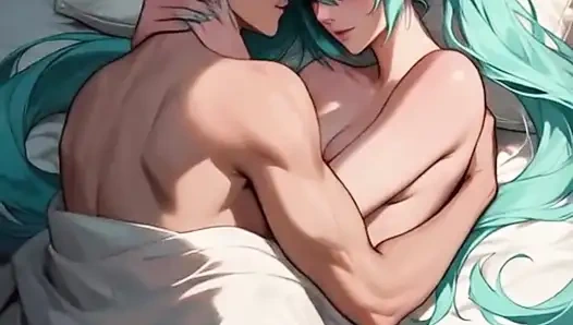 Hatsune Miku lütfen beni getir, ne kadar lezzetli memeler