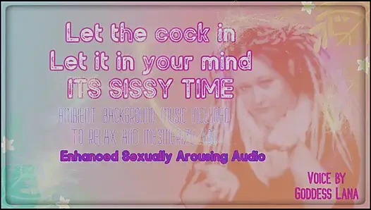 Sadece ses - yarağın zihnine girmesine izin ver kadın kılıklı zamanı