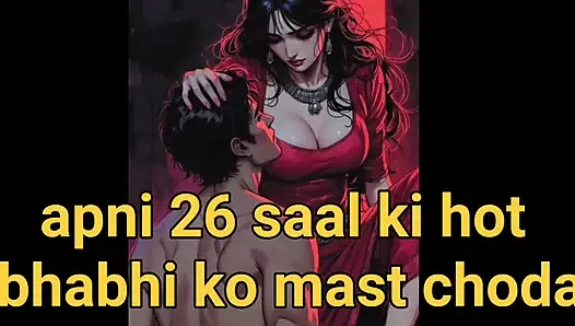 apni jawan bhabhi ko choda