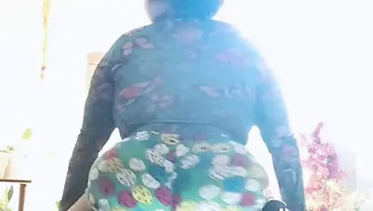 bbw ile acayip şişman göt twerking
